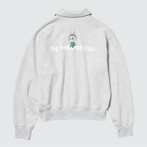 POP MART HALF-ZIP SWEATSHIRT SIZE LARGE